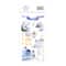 12 Pack: Greece Dimensional Stickers by Recollections™